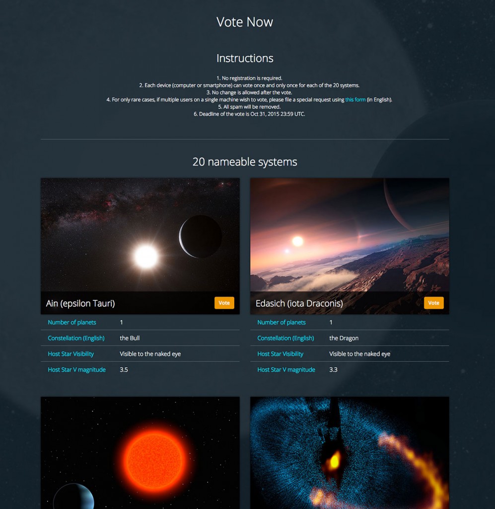This is a screenshot of the voting page http://nameexoworlds.iau.org/exoworldsvote