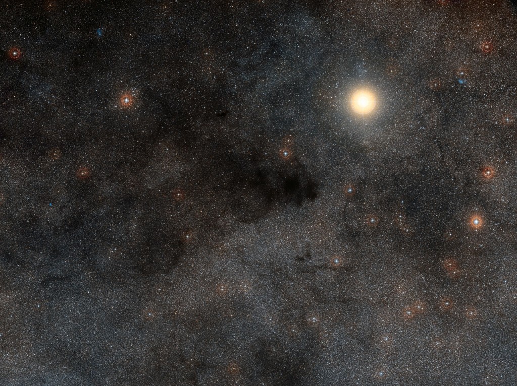 Wide-field view of part of the Coalsack Nebula