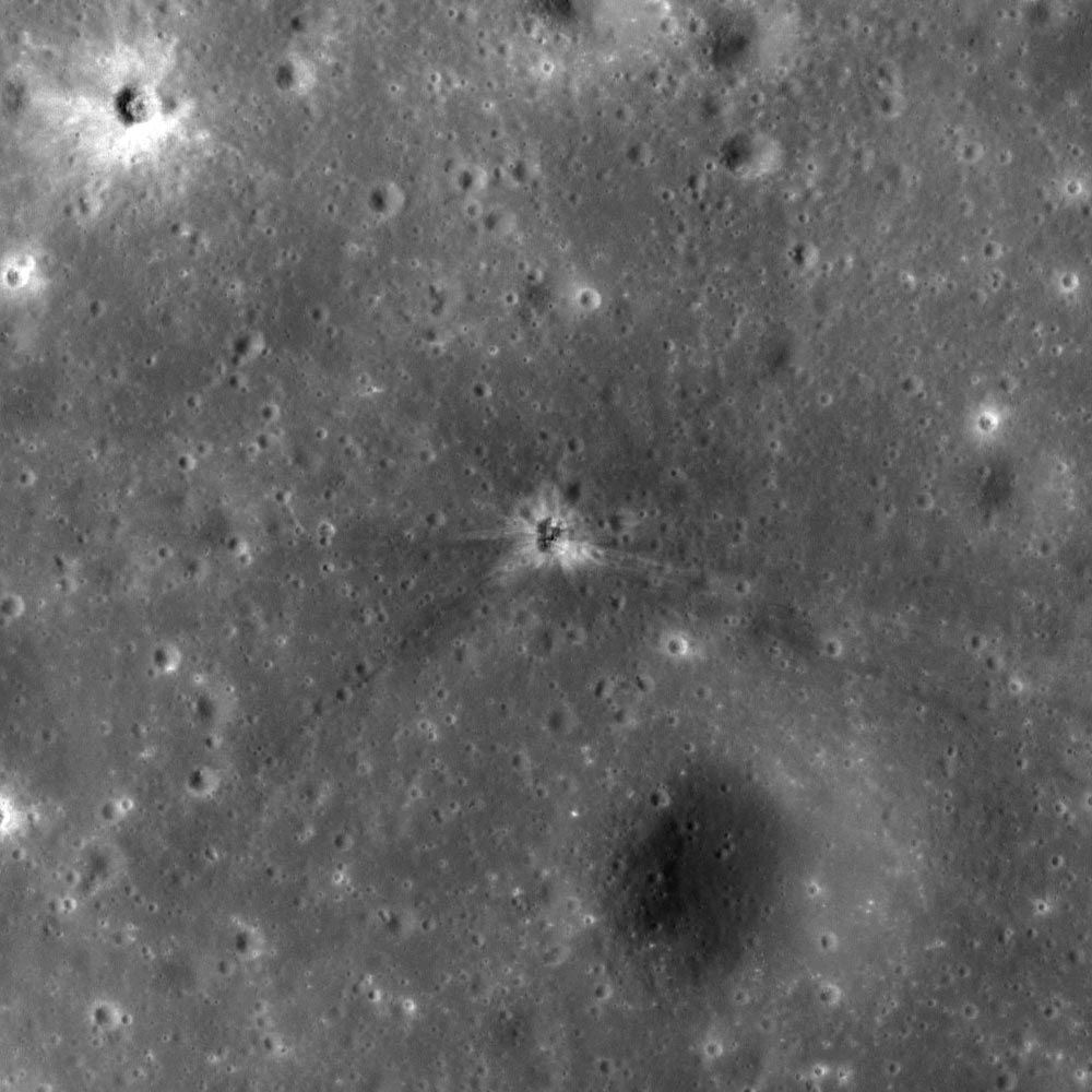 Apollo-16-SIVB-crater-plescia