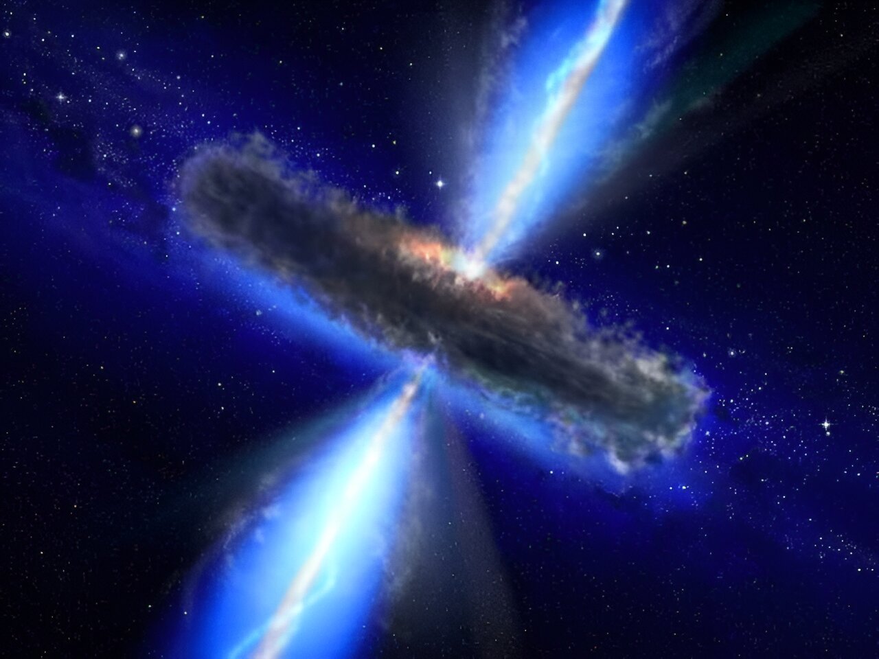 În universul timpuriu, nu existau din nou multe găuri negre supermasive.  relatează James Webb