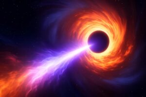 Przełomowe odkrycie misji XRISM: Supermasywna czarna dziura „strzela” kosmicznymi pociskami, zmieniając losy całej galaktyki