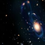 Potężne zderzenie galaktyk kuźnią złota. Niezwykłe źródło rzadkich pierwiastków w głębokim kosmosie